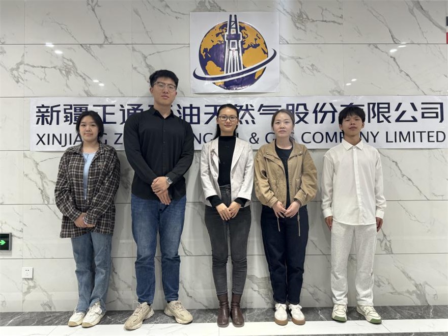中國石油大學（北京）克拉瑪依校區聯合科技局與社科聯 深入正通油氣調研