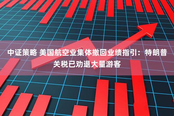 中证策略 美国航空业集体撤回业绩指引：特朗普关税已劝退大量游客