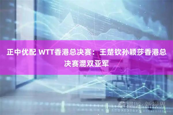 正中优配 WTT香港总决赛：王楚钦孙颖莎香港总决赛混双亚军